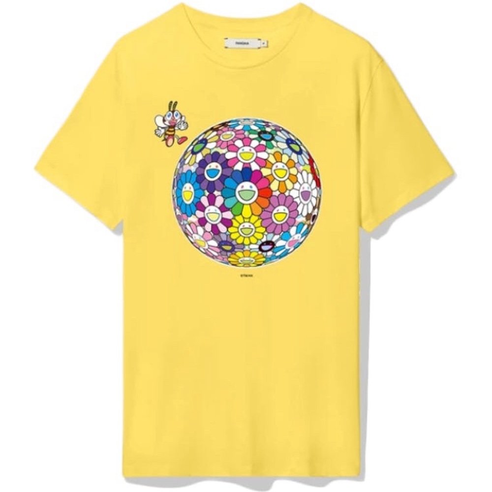 Takashi Murakami x PANGAIA collab tee